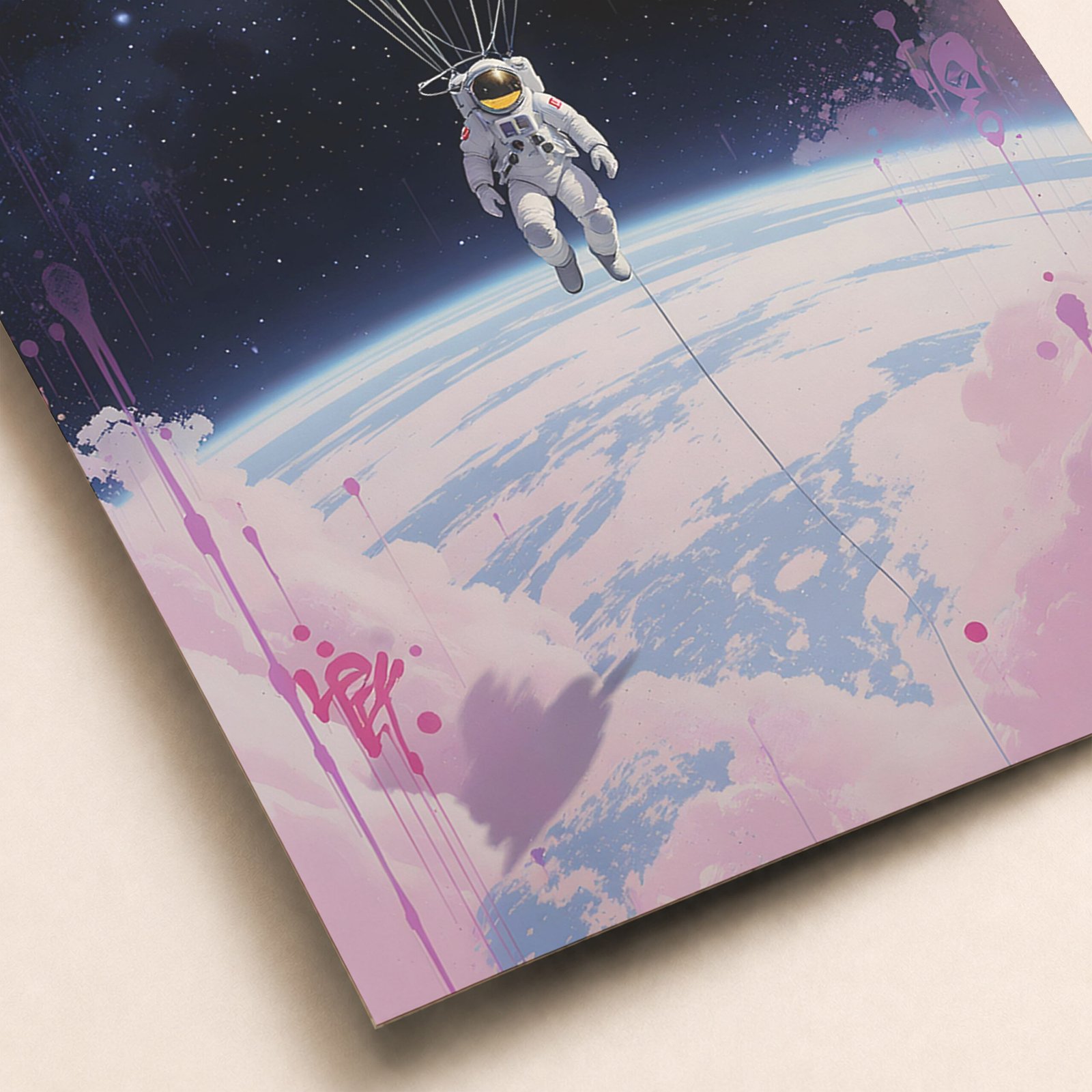Affiche astronaute poétique moderne pour salon ou chambre inspirante – Image 4