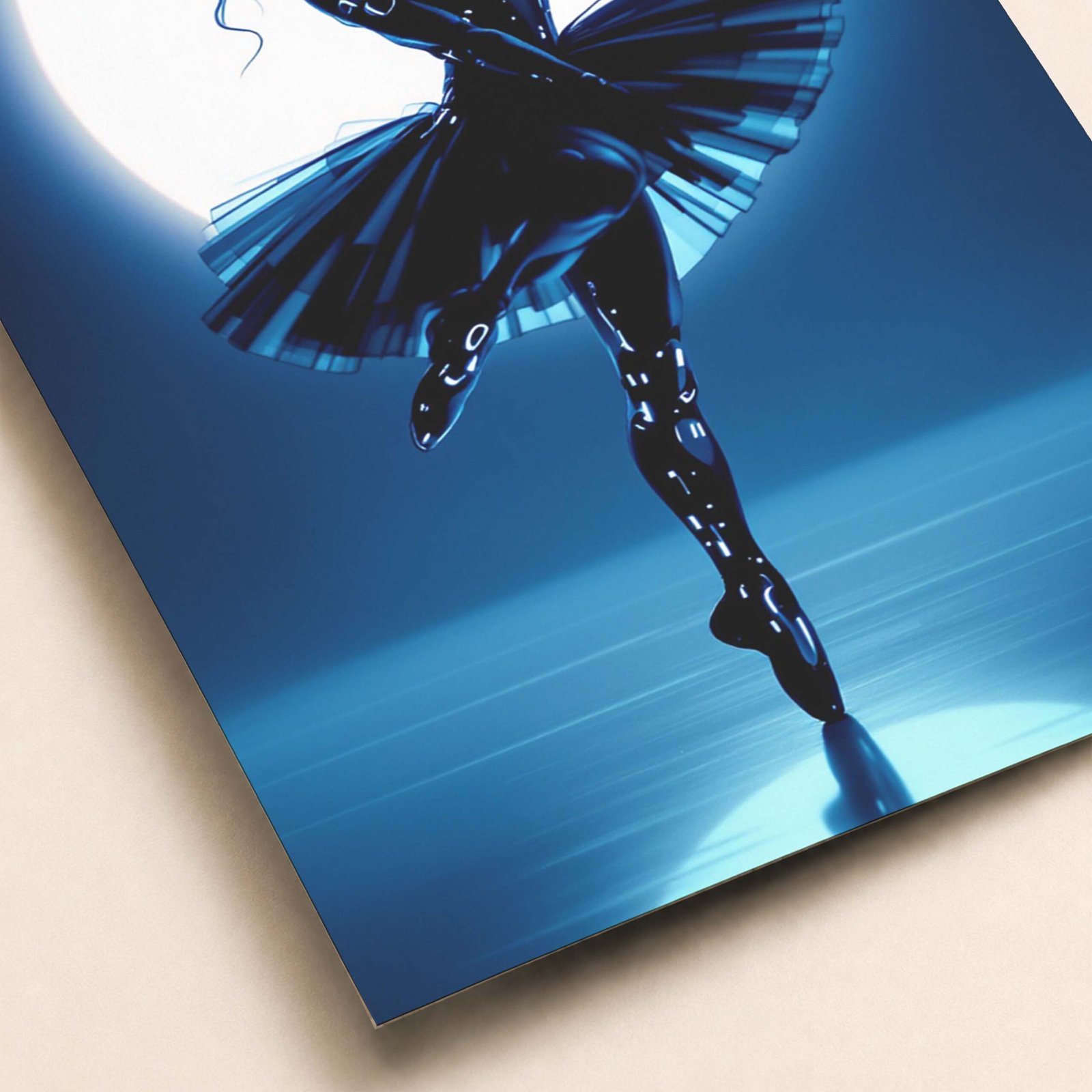 Affiche danseuse ballet bleu nuit pour chambre – Image 4