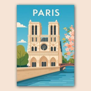Affiche murale de Notre-Dame de Paris