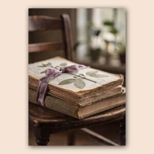 Affiche livres anciens vintage