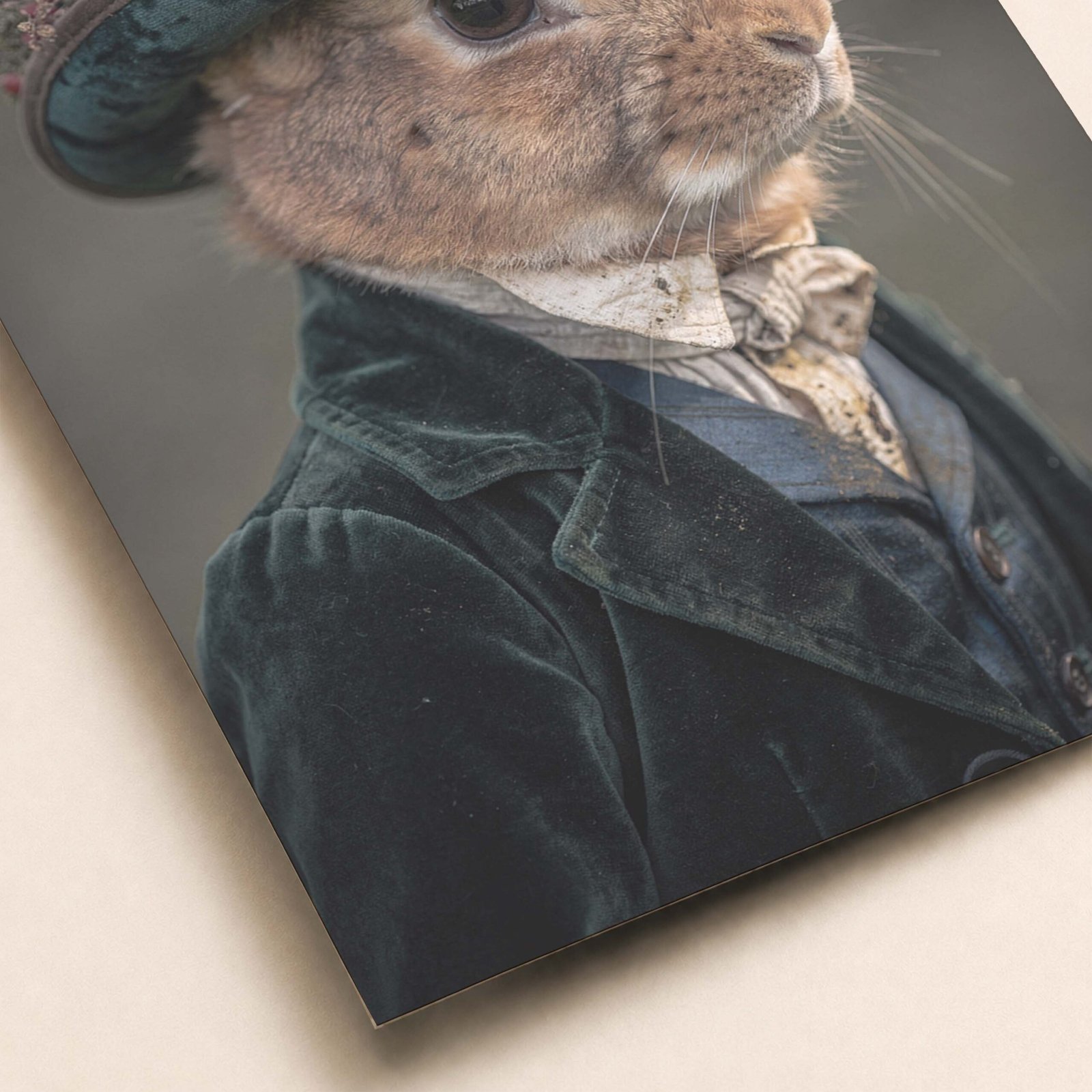 Détail de l'affiche Lapin Élégant