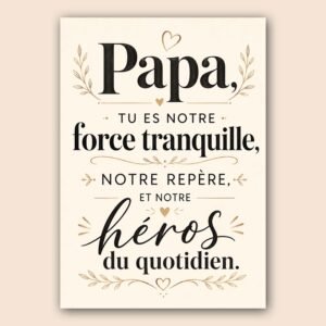 Affiche murale avec message d'amour